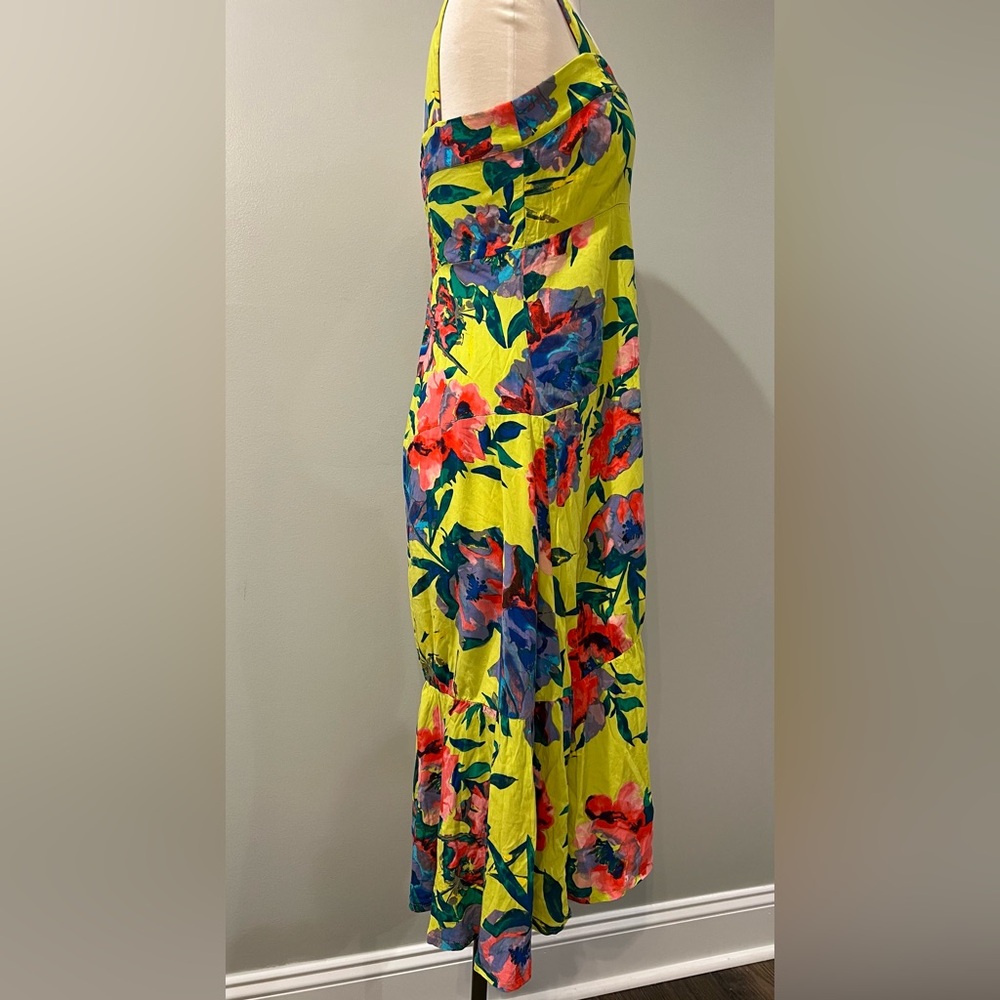 Vince Camuto Floral Maxi Dress - Yellow and Multicolor - Picture 5 of 6